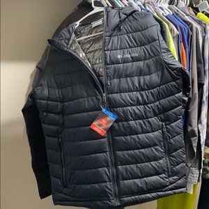 Men’s Columbia Omni Heat Powder Lite hooded jacket